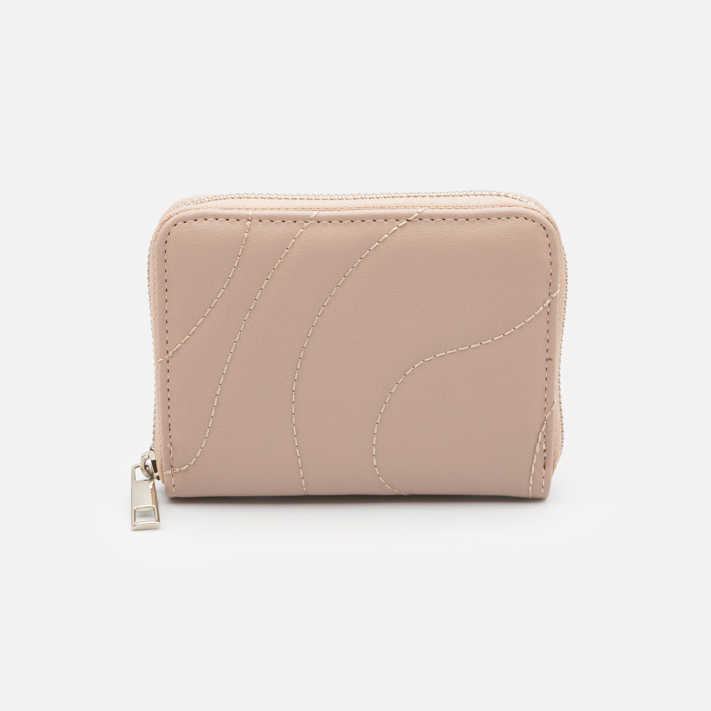 BG251W054PP - Pale pink quilted PU wallet