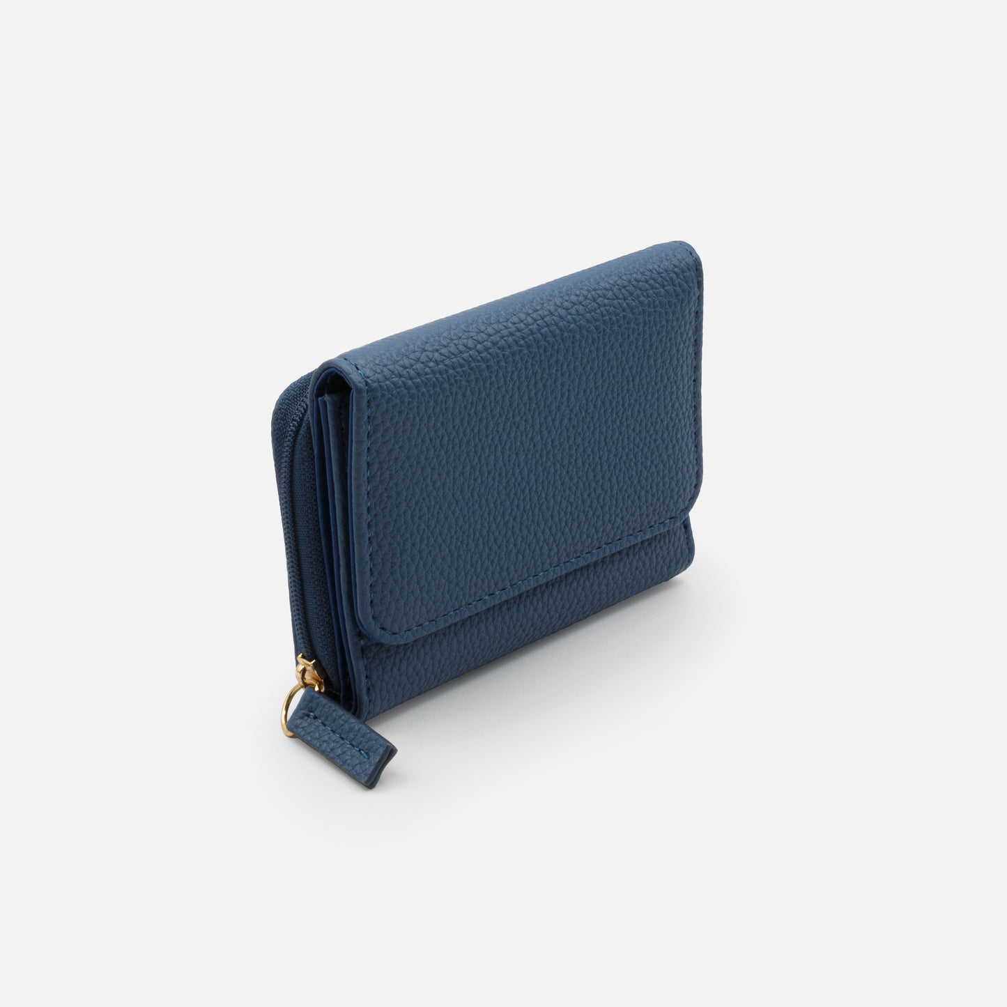 BG251W065BL - Small dark blue PU wallet