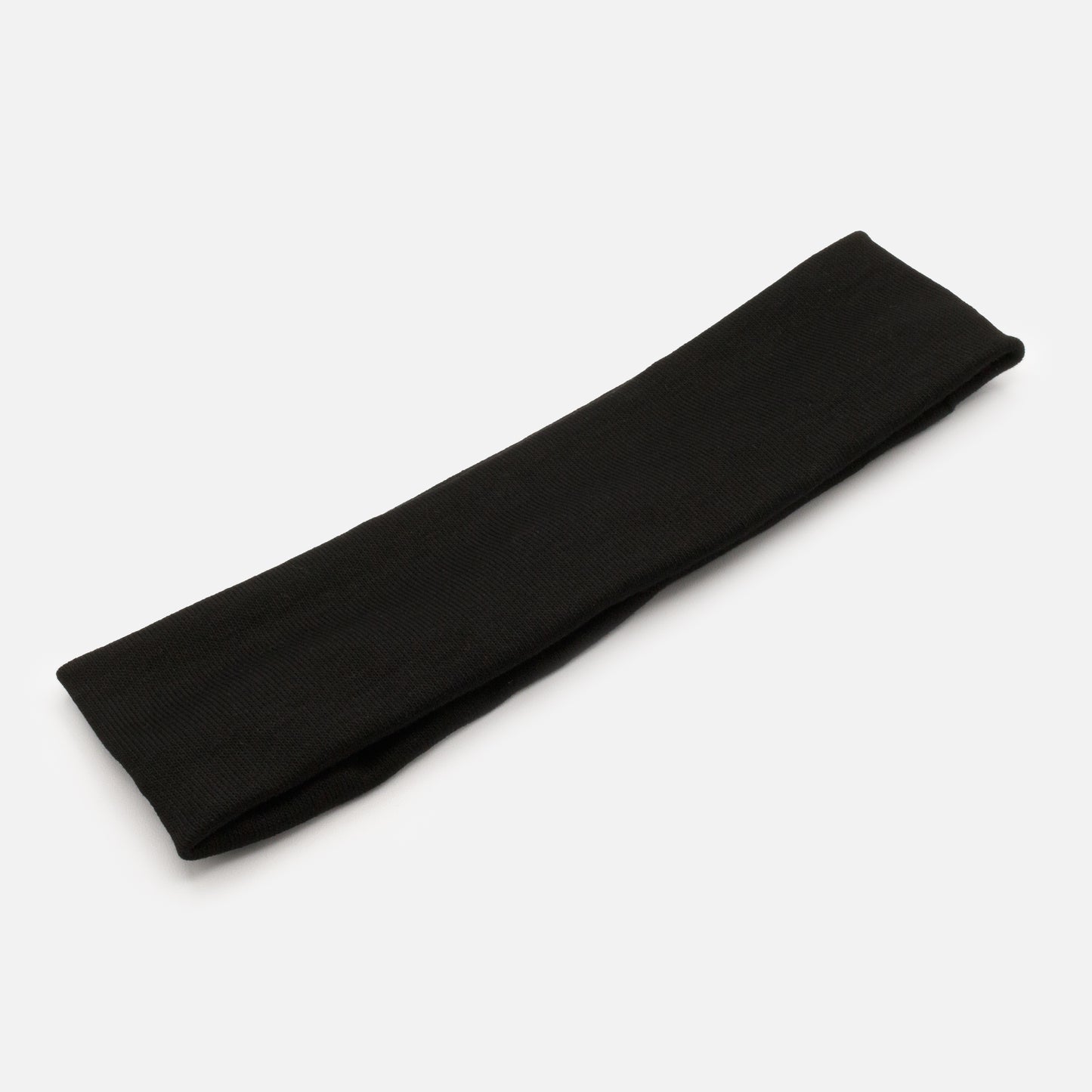 HA253H078BK - Black fabric headband