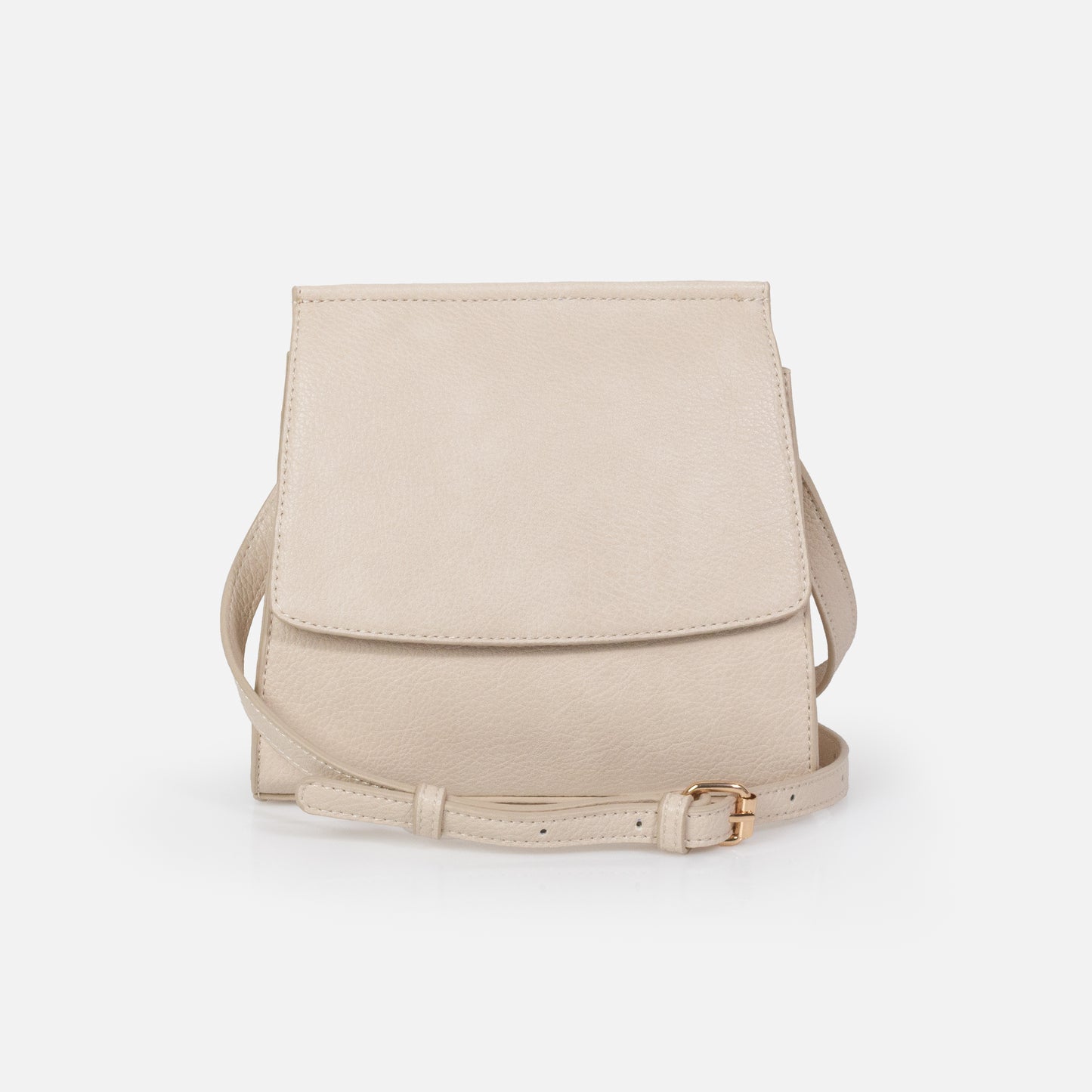 Ivory elephant skin texture PU crossbody handbag - BG253B006BE