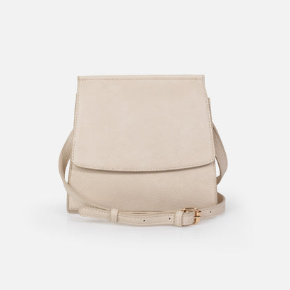 Ivory elephant skin texture PU crossbody handbag - BG253B006BE