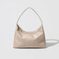 Beige Slouchy Shoulder Bag