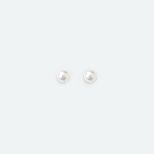 8 mm pearl earrings - BO8MM-PBE