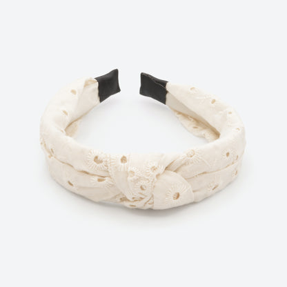 Bandeau ivoire à motifs - HA251H129IV