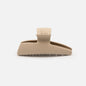 Mat beige geometric claw - HA251W043IV