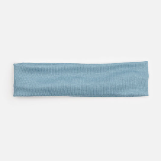 HA253H077BL - Light blue fabric headband