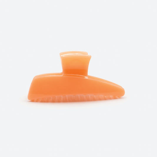 Peach glossy geometric claw - HA253W020OR