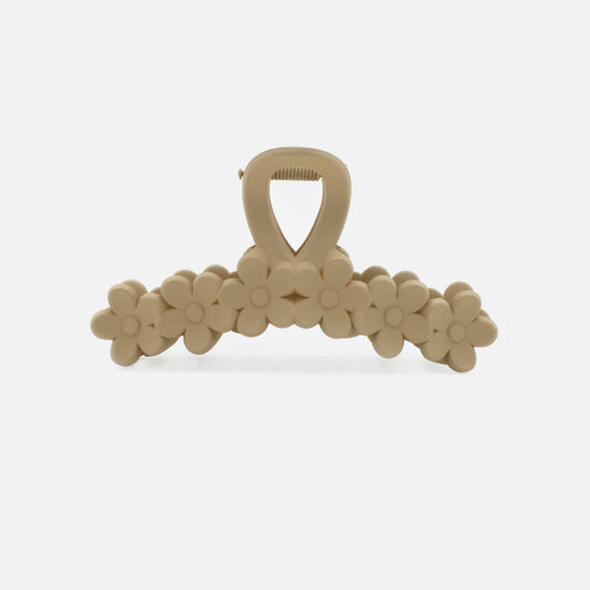 Mat beige flower claw - HA253W036BE