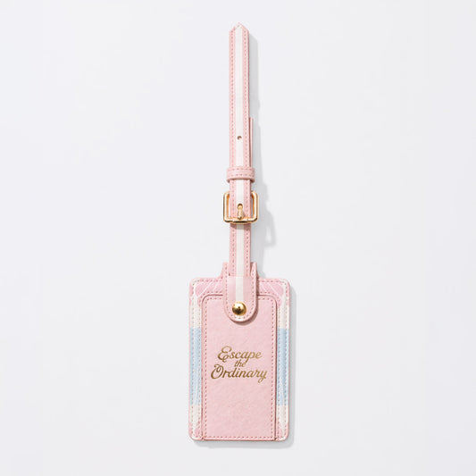 Pink Travel Luggage Tag