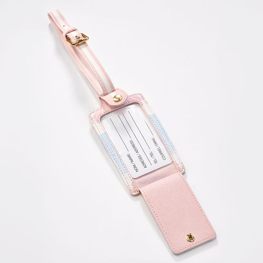 Pink Travel Luggage Tag