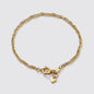 Mini Golden Singapore Chain Bracelet Stainless Steel