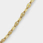 Mini bracelet doré à mailles diamant en acier inoxydable - MN251B031GL