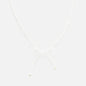 PL253N018GL - Collier de perles avec boucle latérale