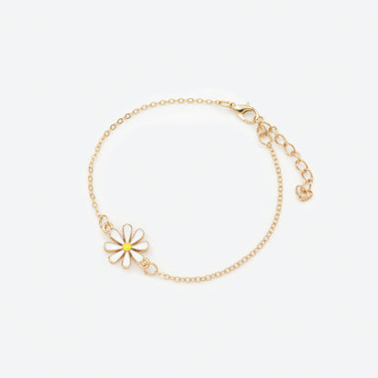 Golden daisy bracelet - PR251B040GL