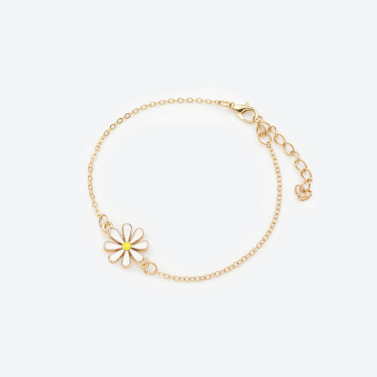 Golden daisy bracelet - PR251B040GL