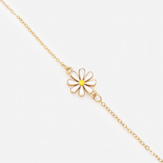 Golden daisy bracelet - PR251B040GL