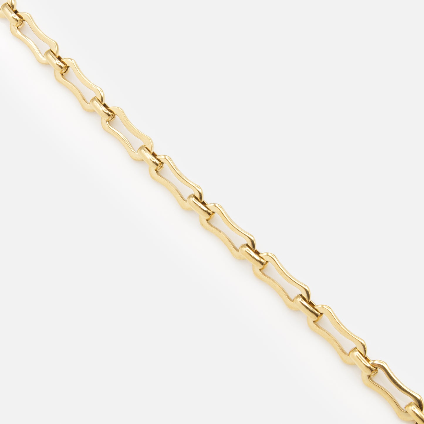 Golden peanut mesh bracelet - PR251B046GL