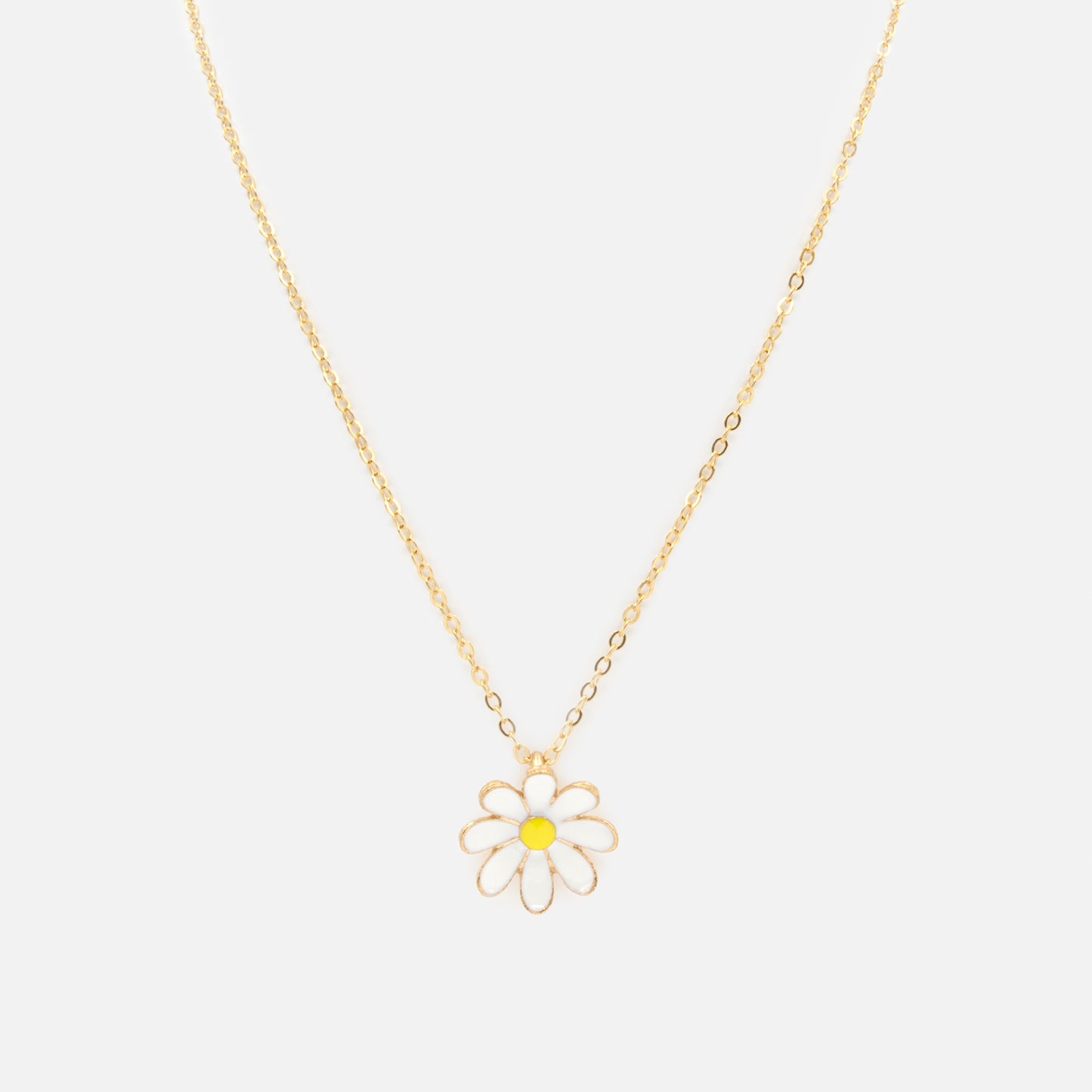 Collier doré marguerite - PR251N024GL