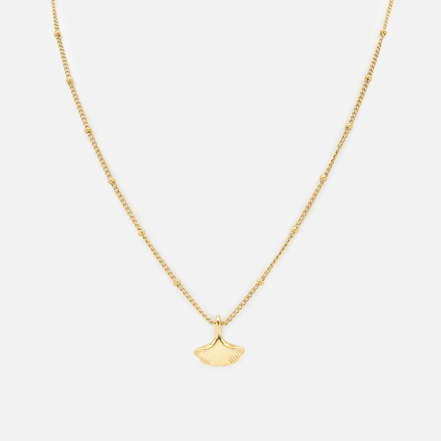 Collier doré coquillage fermé - PR251N058GL