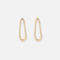 Boucles d'oreilles dorées poires allongées - PR253E013GL