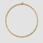 Golden Figaro Chain Anklet Stainless Steel
