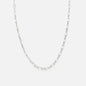 Large Silvered Twisted Mesh Chain in Stainless Steel