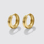 Golden Huggies with Three Layers in Stainless Steel