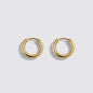 Mini Golden Huggies Hoop Earrings Stainless Steel